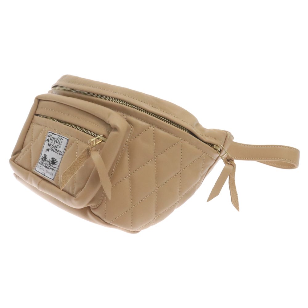 ラングリッツレザー ウエストバッグ パデットヒップハガー ショルダー