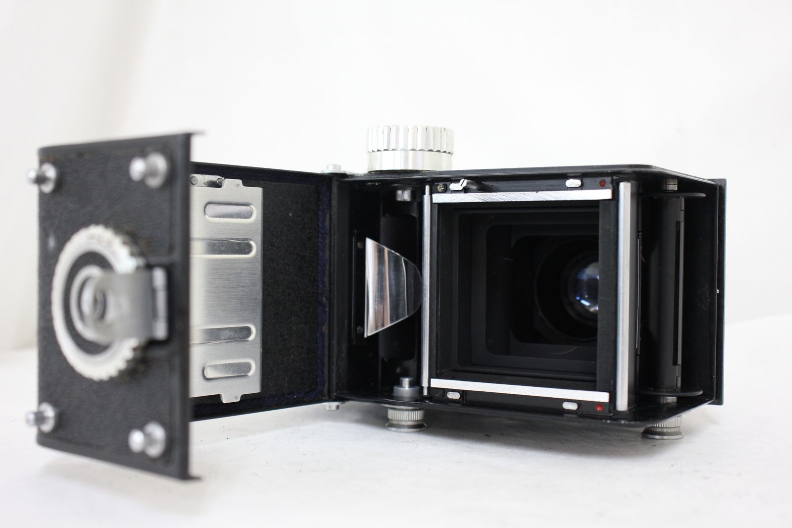  リコー RicohFLEX RICONAR 8 cm F 3 5 ケース付き 二眼カメラ e 2697 二眼レフカメラ フィルムカメラ