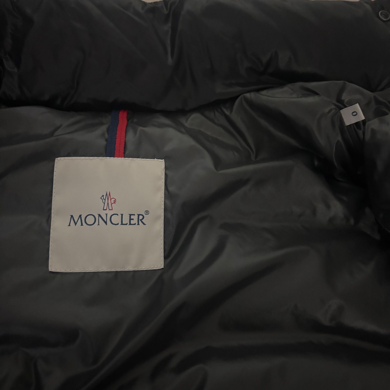 モンクレール☆MONCLER☆TIB☆ブラック☆サイズ0☆ダウンベスト☆国内