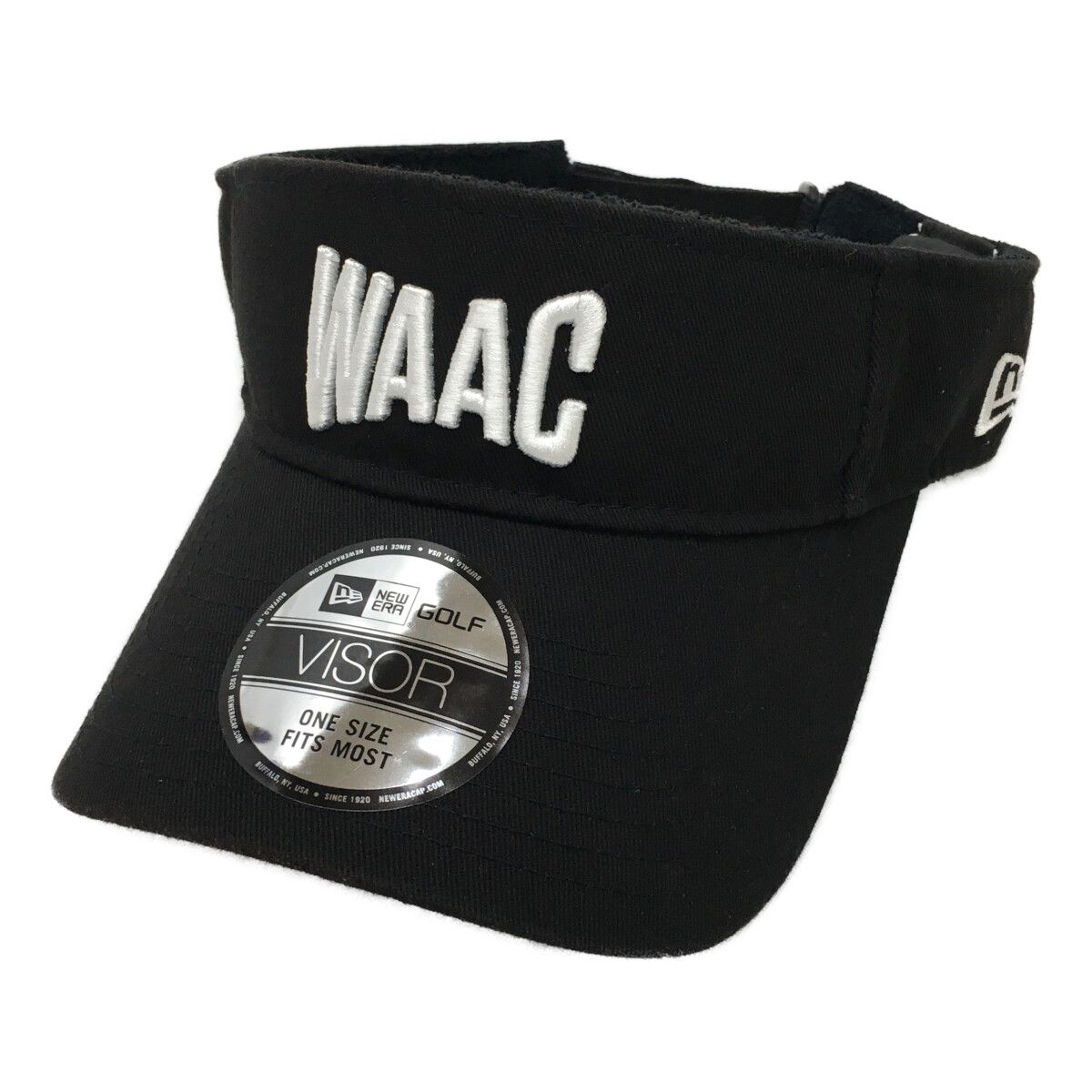 WAAC×NEWERAコラボバイザー UNISEX NEWERA マーカー付きバイザー ブラック/072242831