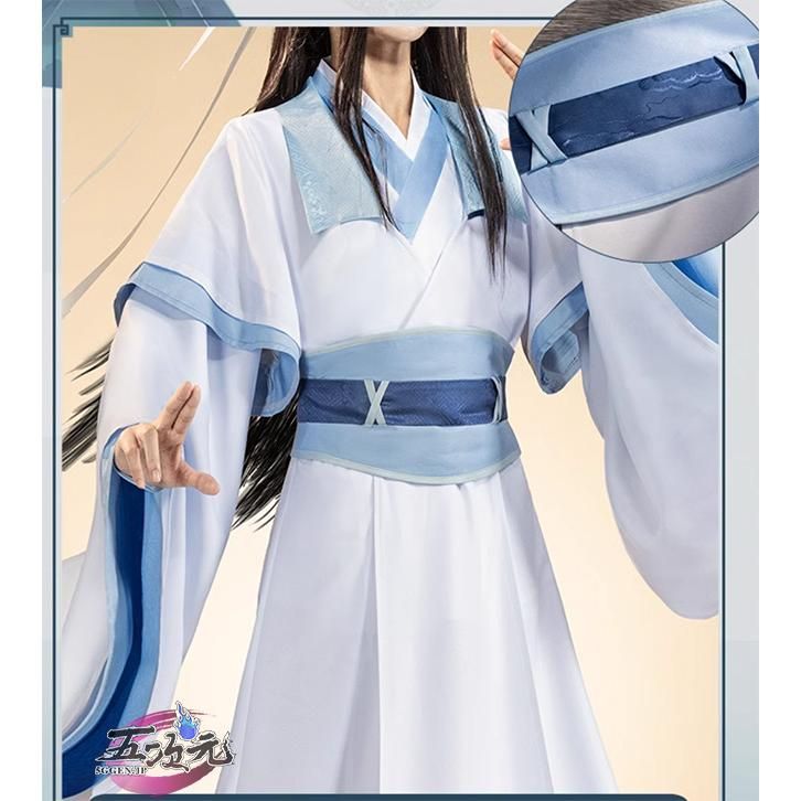 魔道祖師 藍湛 藍忘機コスプレ衣装  喵屋小铺製 成年 
公式正規品 新品未開封 猫屋小舗 魔道祖師 公式衣装 コスプレ 藍忘機 成年ver 紗衣