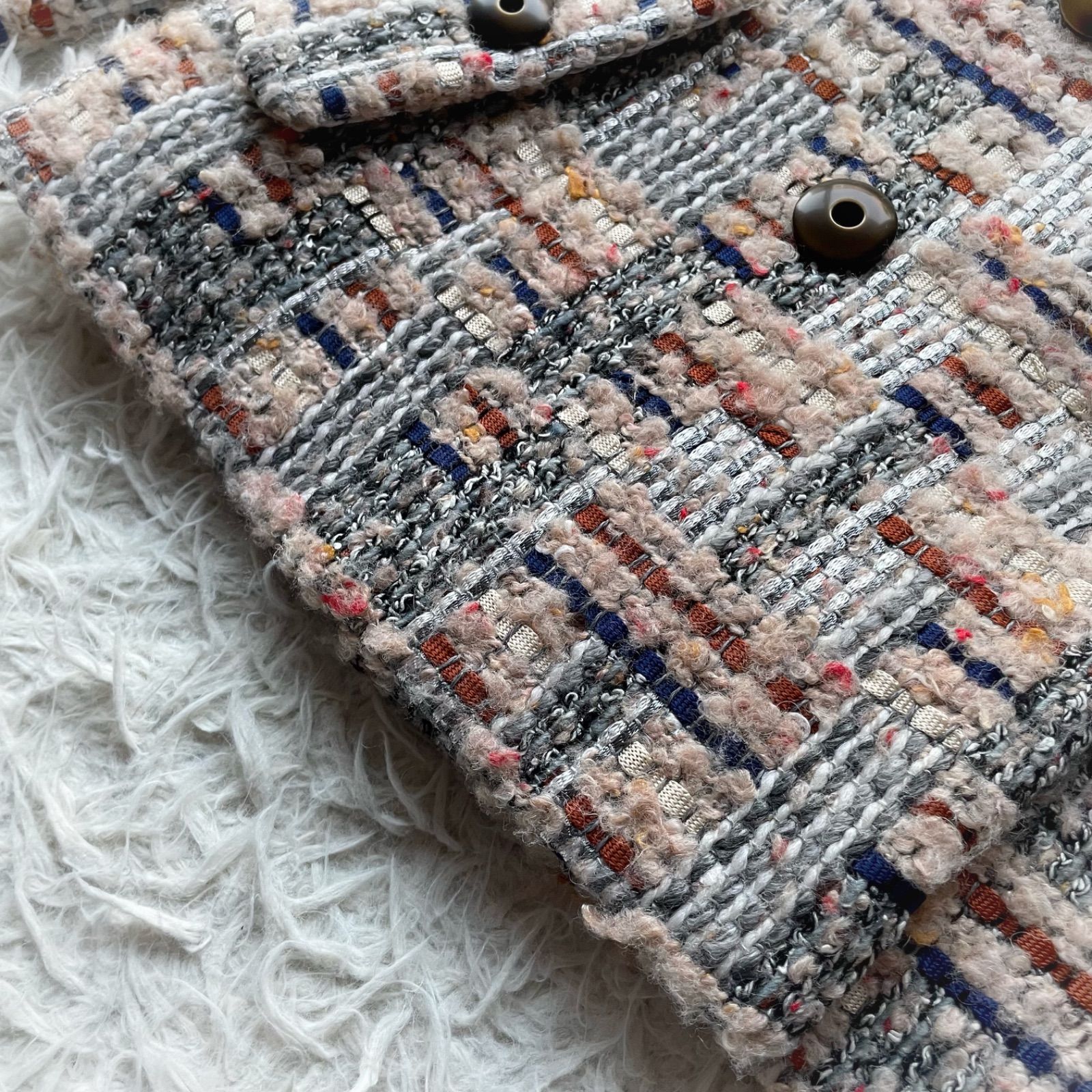 新品同様！Rene ツイード　ジャケット 楽天市場】ルネ ツイード 34 ジャケットの通販