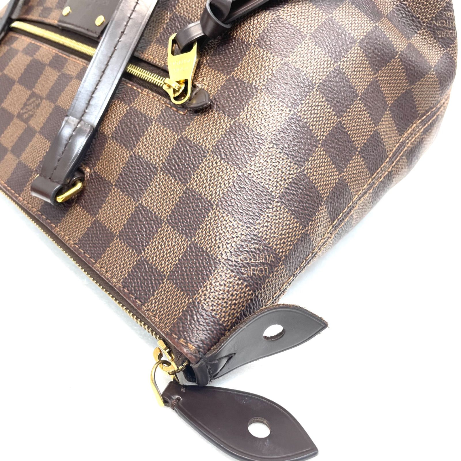 極美品】LOUIS VUITTON ルイヴィトン ダミエ イエナPM N41012 トートバッグ ブラウン系 - メルカリ