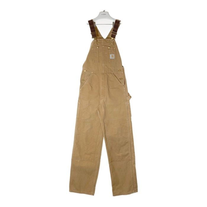 Carhartt カーハート R01 BRN USA製 ダブルニー オーバーオール ブラウン size30