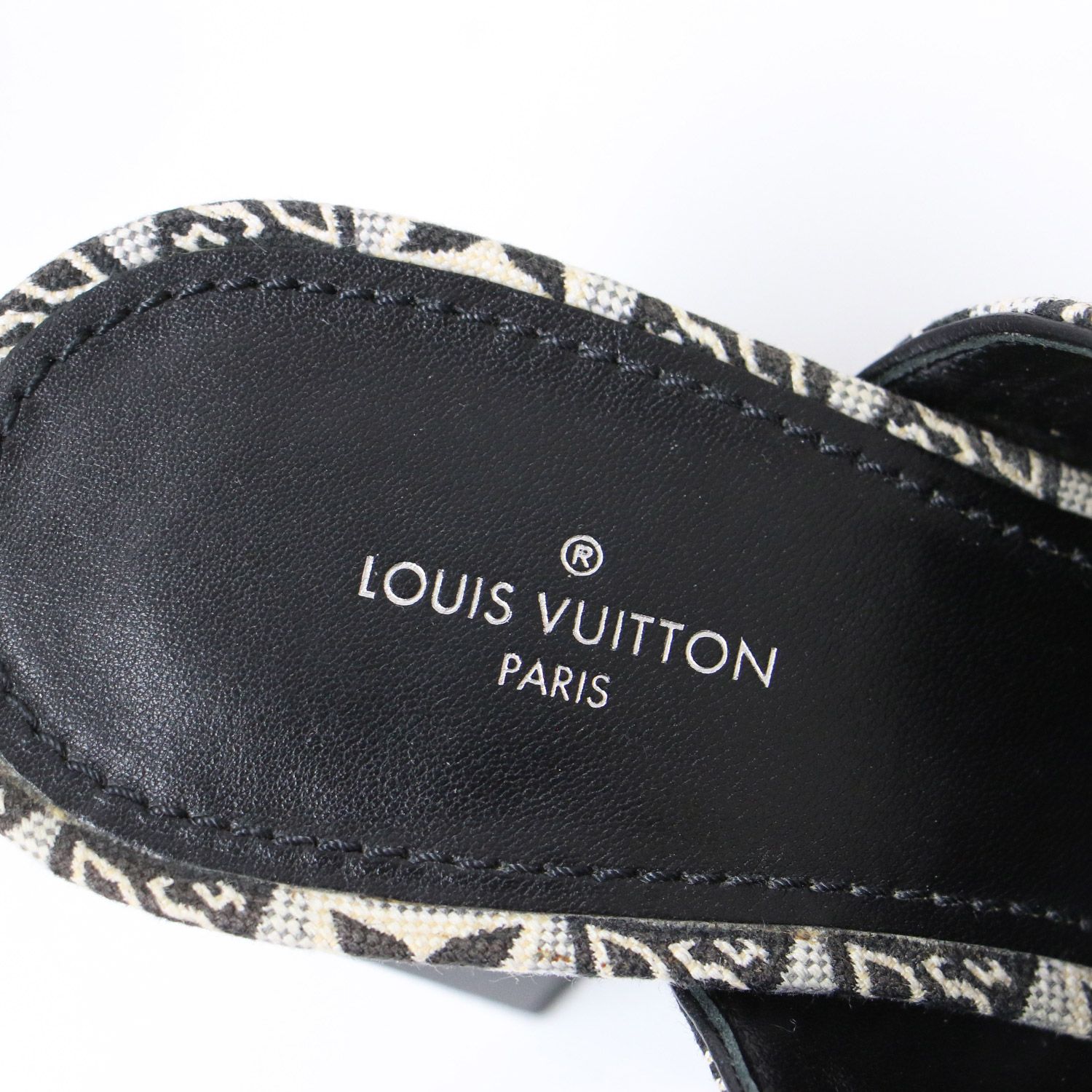 ルイビィトンサンダル37 LOUIS VUITTON ルイヴィトン サンダル SINCE1854 コレクション