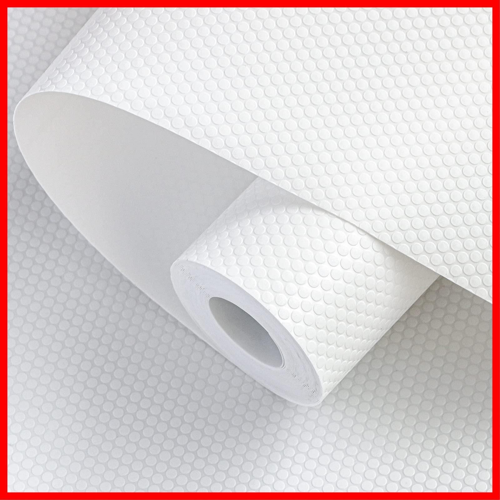 収納シート 防カビ 抗菌 キッチン 防虫 滑り止め 引き出しシート 保護マット 保護シート 冷蔵庫マット EVA製 透明 本棚マット キッチンシート シェルフライナー 自由裁断 ホワイト30x300cm 食器棚シート30x300cm wohom