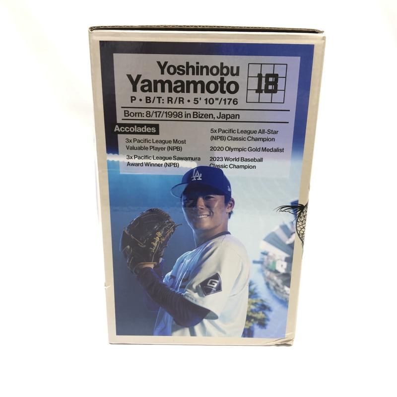 山本由伸 ボブルヘッドフィギュア 【新品未開封】ドジャース 未使用 山本由伸 ボブルヘッド ドジャース 山本由伸 ドジャース