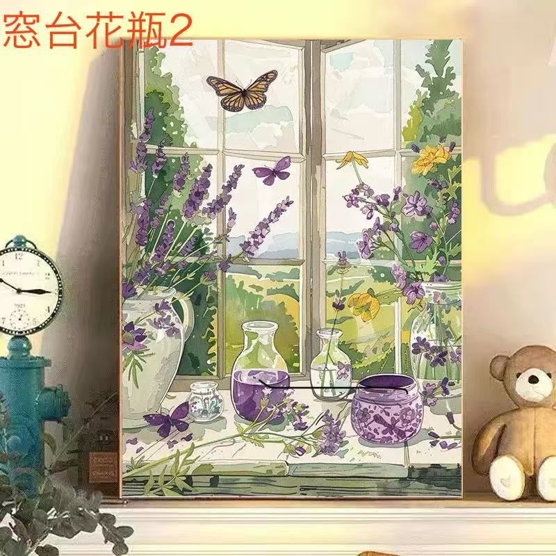 ペイントバイナンバー庭 花 数字油絵 DIY数字塗り絵 ペイントバイナンバーDIY大人油絵の芸術工芸品 番号絵画 キット含むけ ブラ  ペイントバイナンバー花 目 数字油絵 DIY数字塗り絵 ペイントバイナンバーDIY大人油絵の芸術工芸品 番号絵画 キット含むけ ブラ ペイントバイ  ... ペイントバイナンバー女性 花瓶 数字油絵 DIY数字塗り絵 ペイントバイナンバーDIY大人油絵の芸術工芸品 番号絵画 キット含むけ