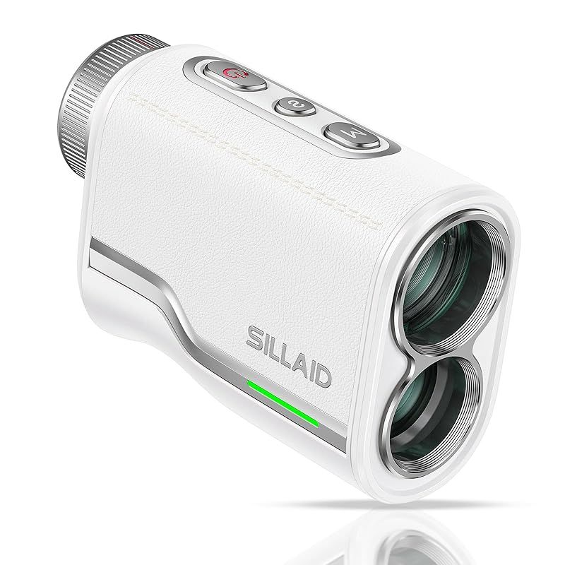 SILLAID ゴルフレーザー距離計 VOYAGE PRO 2 OLED 赤緑色表示 3点間測定 最速0.04ｓ 高透過レンズ 高低差測定ON|OFF 6.3倍望遠 1093yd対応 距離測定器 距離計測器 ゴルフ スロープモード ピンロックモード 競技対