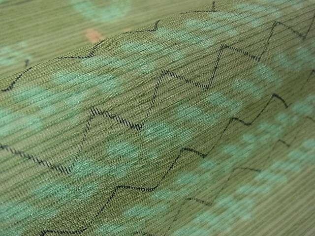 平和屋本店□希少 染色作家 山本由季 九寸名古屋帯 貝殻 ヒトデ 逸品