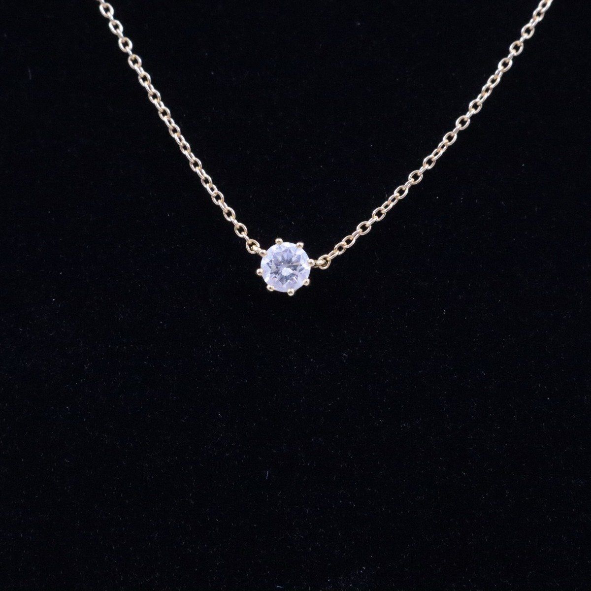 AHKAH アーカー ソルティアラウンド ネックレス K18/ダイヤモンド0.15