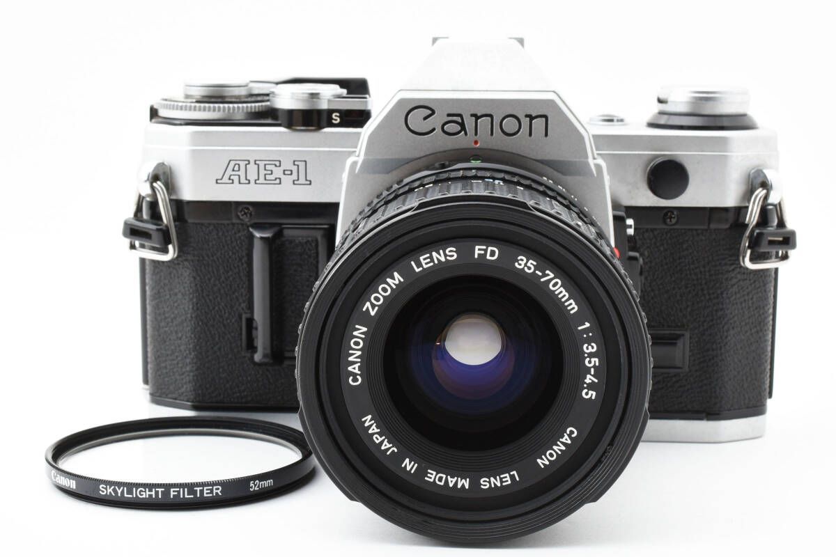 ☆訳あり美品☆キャノン Canon AE-1 レンズ NEW FD 35-70ｍｍ f4 MF 一眼レフ フィルムカメラ #1390W023 -  メルカリ