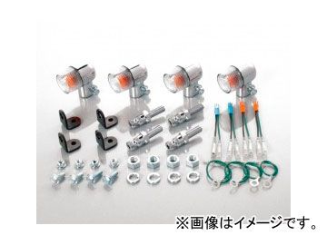 2輪 キタコ ウインカーKIT 丸・ミニ/クローム/クリア 830-1137030 JAN：4990852066995 ホンダ モンキー（FI車） FNO，AB27-1900001～