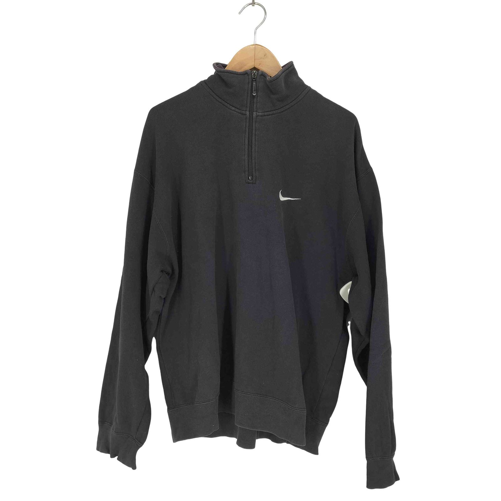 ナイキ NIKE ハーフジッププルオーバー 白タグ メンズ import：L 