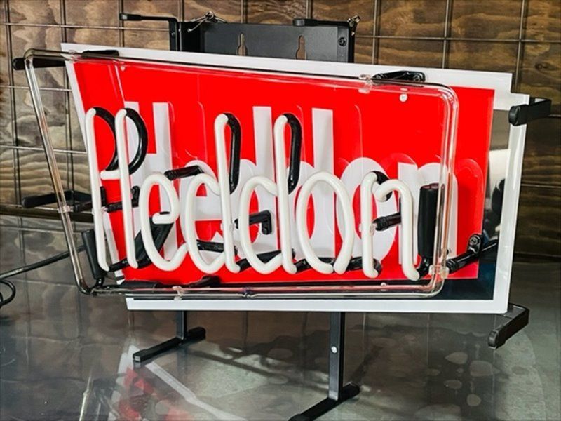 へドン Heddon ネオン 看板 オールドルアー ダイワ トップ道 ZEAL