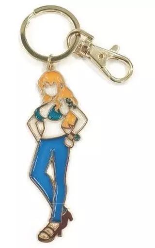 中古】雑貨 ナミ ステンドグラス風キーチェーン 「ワンピース」 - メルカリ