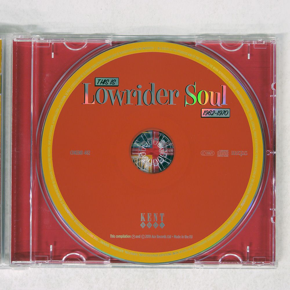 UK盤 VA/THIS IS LOWRIDER SOUL 1962-1970/KENT SOUL CDKEND482