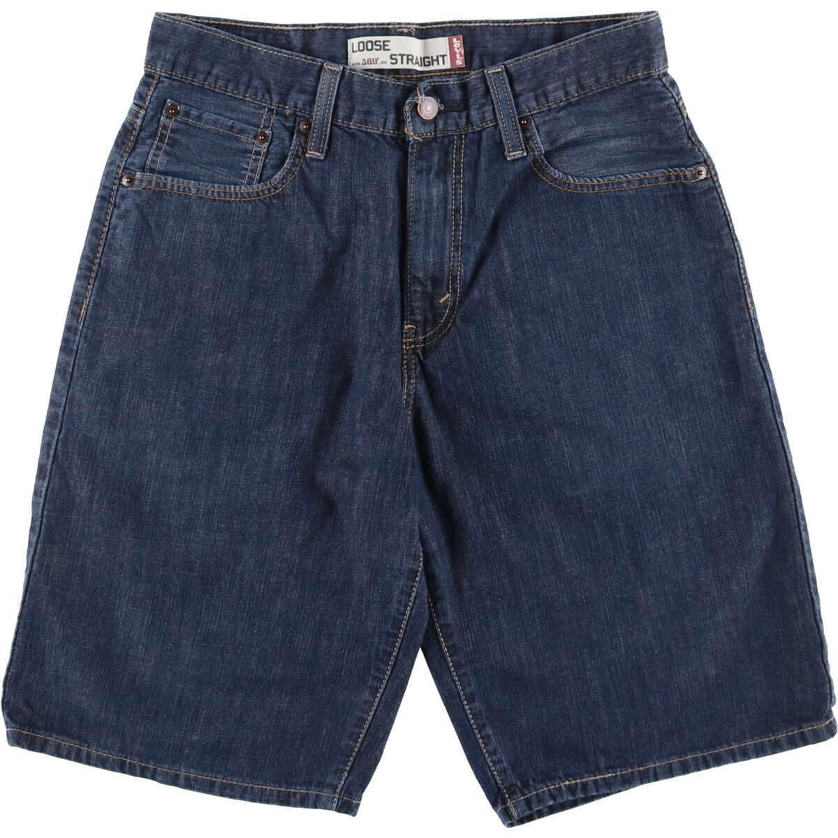 古着 リーバイス Levi s 569 LOOSE STRAIGHT デニムショーツ ハーフパンツ メンズw30相当|eaa548803