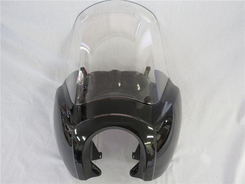 harley フェアリング FXDXT Dyna Super GlideT-Sport 2001-2005 大型 クリア16インチ
