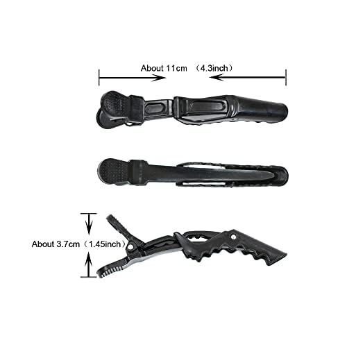 ブラック ヘアピン プラスチック ヘアスタイリング 5点セット ドラゴンヘアクリップ