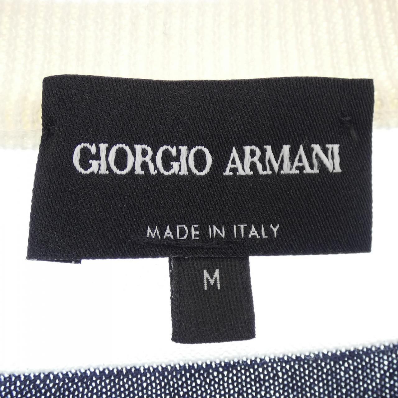 たかし様 ジョルジオ　ニット ジョルジオ アルマーニ GIORGIO ARMANI ニット - メルカリ
