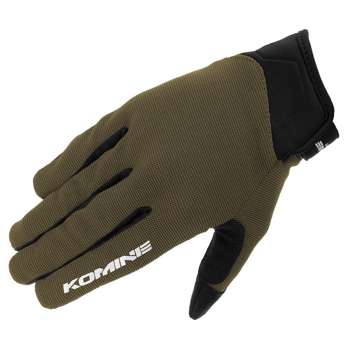 GK-1683 ライドメッシュグローブ アレシア Olive バイク/オートバイ/コミネ