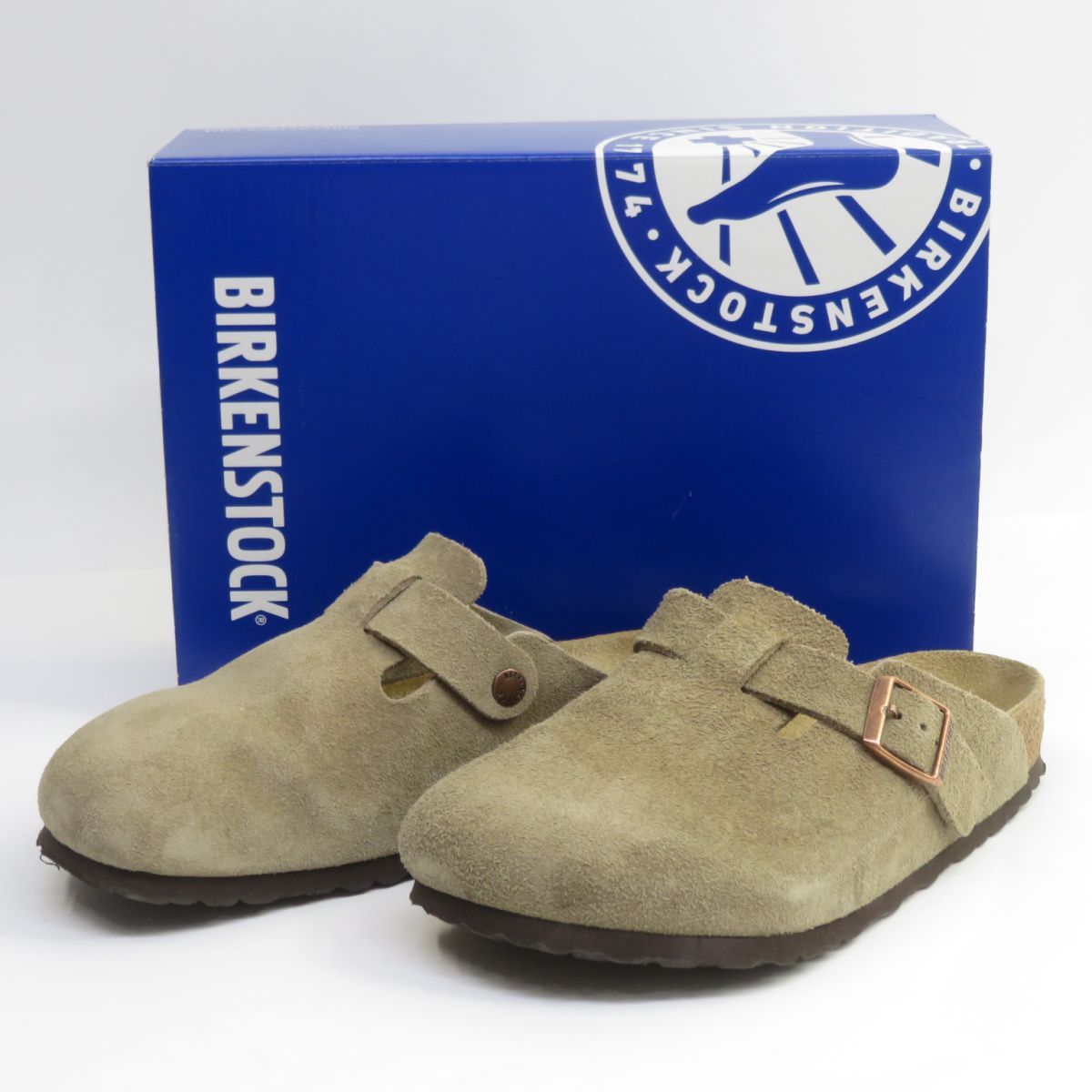 【美品】BIRKENSTOCK ボストン トープ 26.5センチ BIRKENSTOCK ビルケンシュトック Boston BS Taupe ボストン