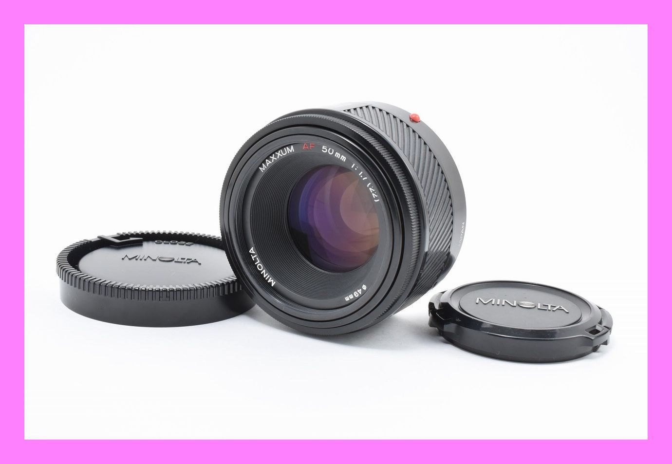 ■明るい単焦点　MINOLTA AF 50mm F1.7　#4977 □ 明るい単焦点 基本の50mm MINOLTA AF 50mm F1.7 #4977