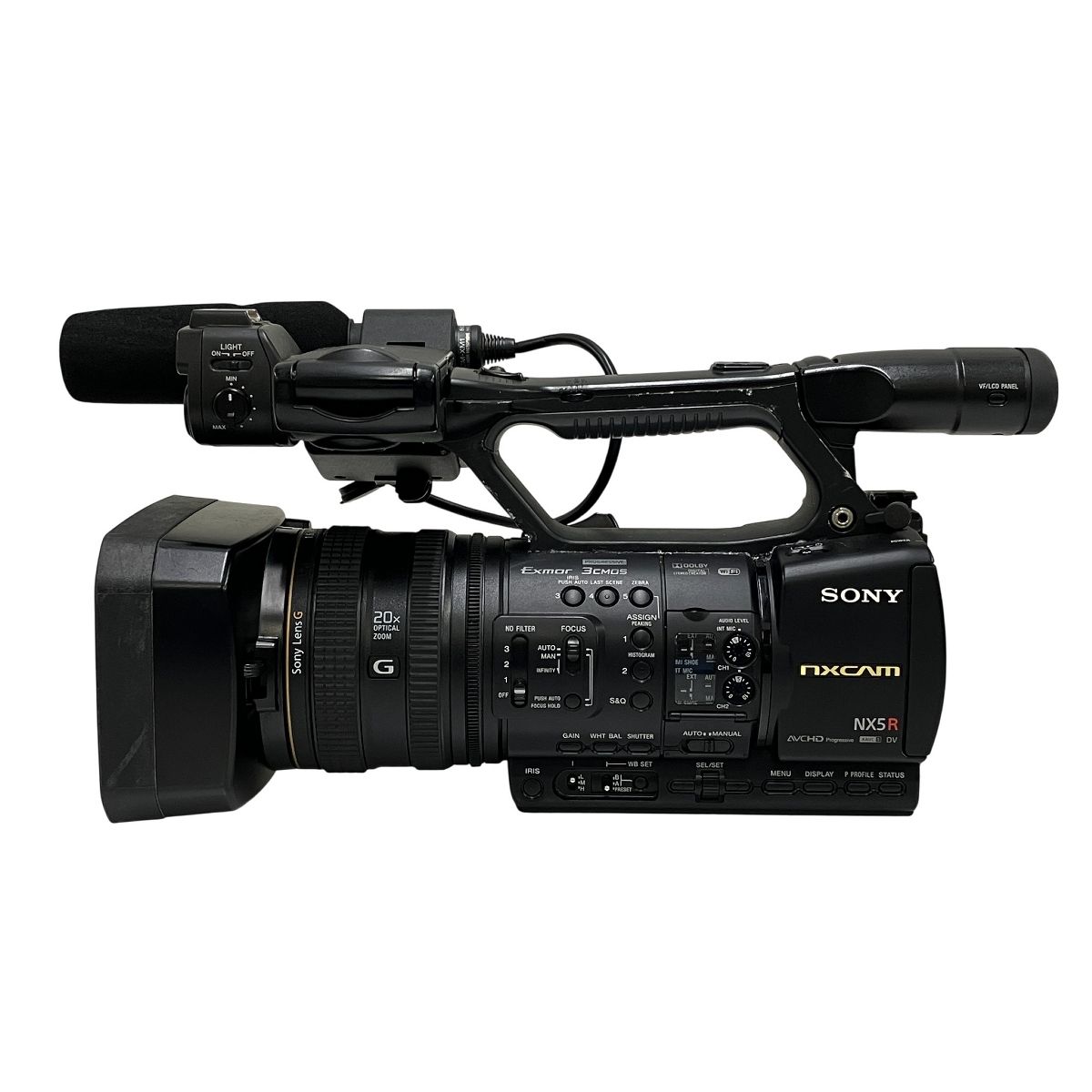  SONY HXR NX 5 R HD カムコーダー ビデオカメラ 2017年製 業務用 プロフェッショナル向け 業務用ビデオカメラ本体 ビデオカメラ