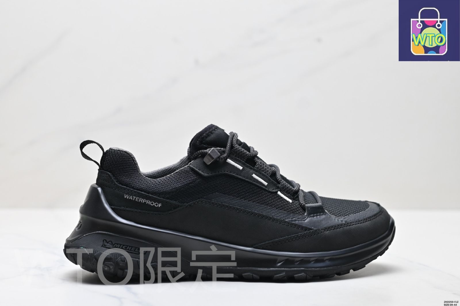 エッコ ECCO メンズハイキングシューズ 滑り止め 耐磨耗 クッションリバウンド アウトドアハイキング用-WTO輸入1