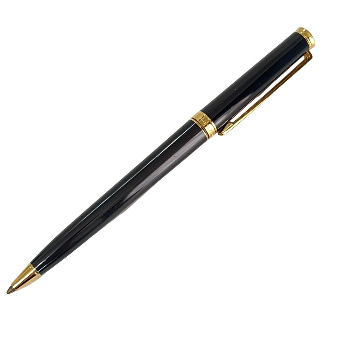 MONTBLANC モンブラン ボールペン - ダークグリーン×ゴールド インクあり 黒