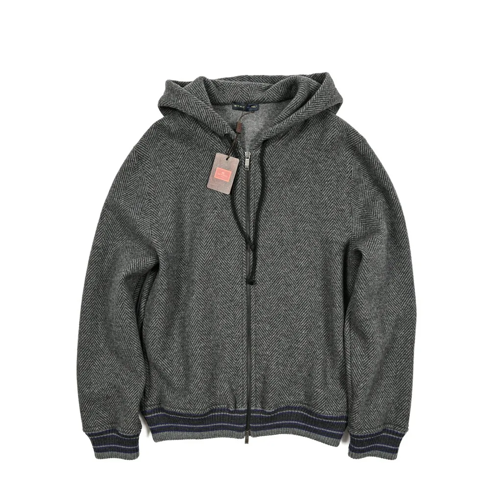 ETRO エトロ ダブルジップ パーカー スウェット ビッグサイズ XL ETRO エトロ ダブルジップ パーカー スウェット ビッグサイズ XL