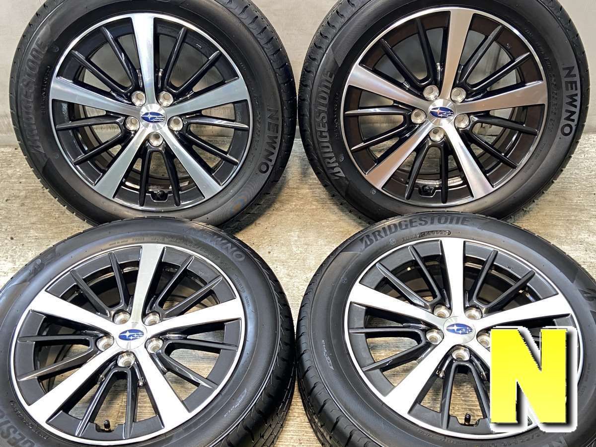 205/55R16 nブリヂストン NEWNO nスバル純正 n16x6.5 55 100-5穴 n 