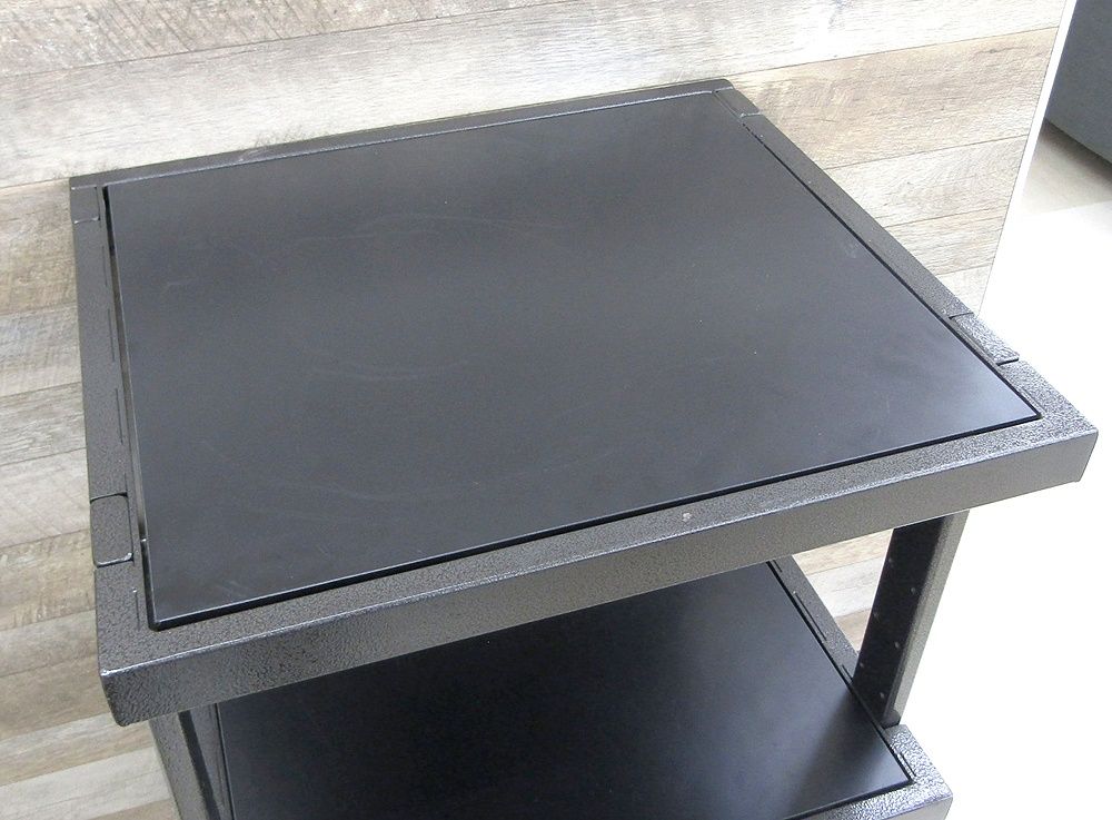 TAOC タオック オーディオラック 4段 約H94cm W54.3cm D48.7cm キャスター付き