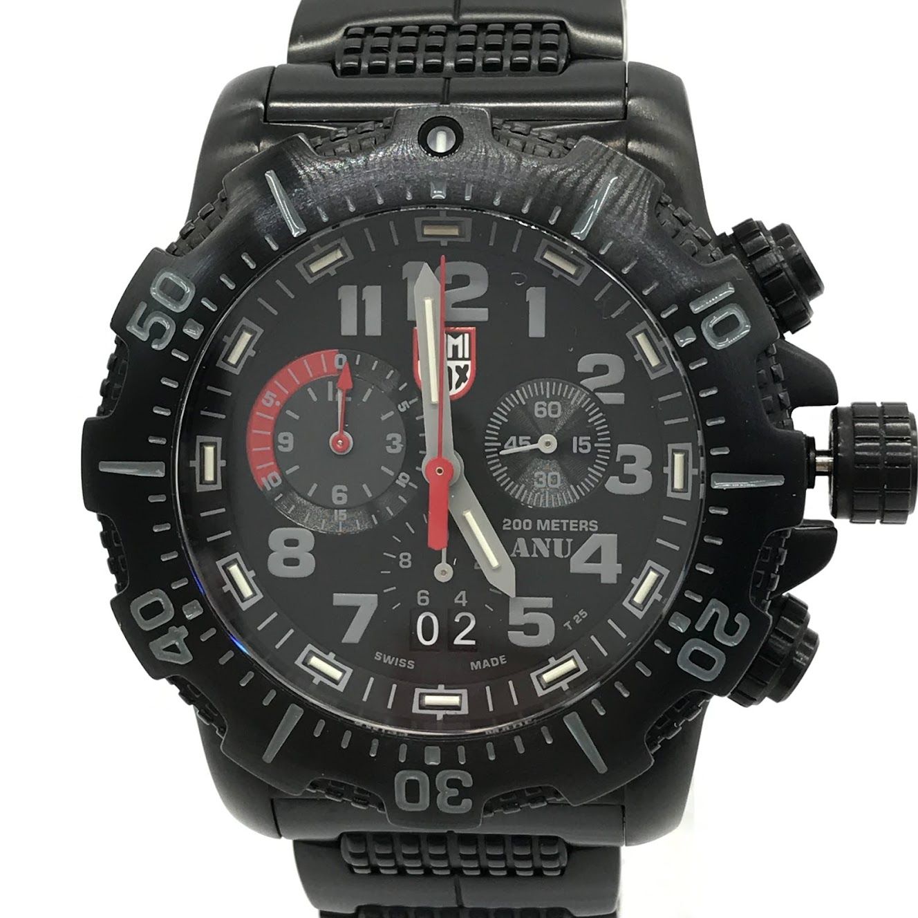 値下げ】LUMINOX 腕時計 値下げ！！LUMINOXクロノグラフ ブラック