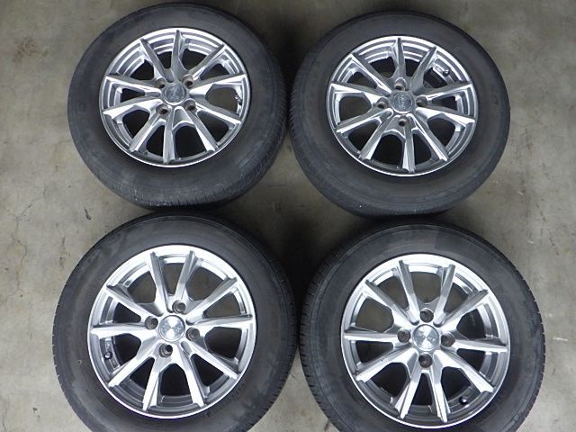 231-747 ZACK アルミホイール＆ラジアルタイヤ 175 65R14 2021年 ４本セット