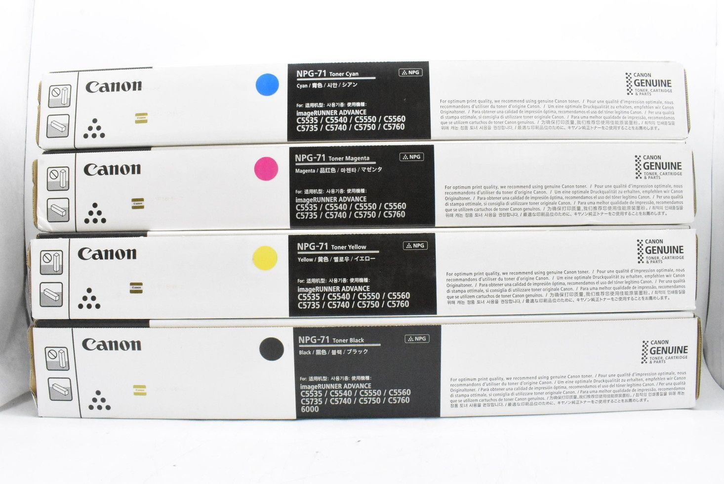 新品・純正 npg-45トナー CANON NPG-45 トナー×4本 imageRUNNER Canon