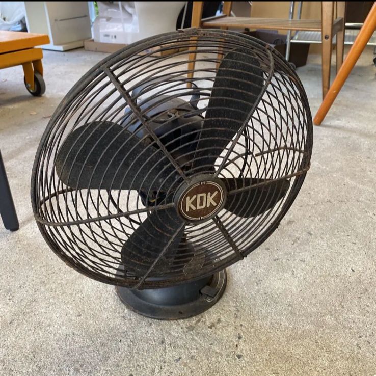 再値下げ！川北電気製作所✳︎扇風機✳︎レトロ！ - メルカリ