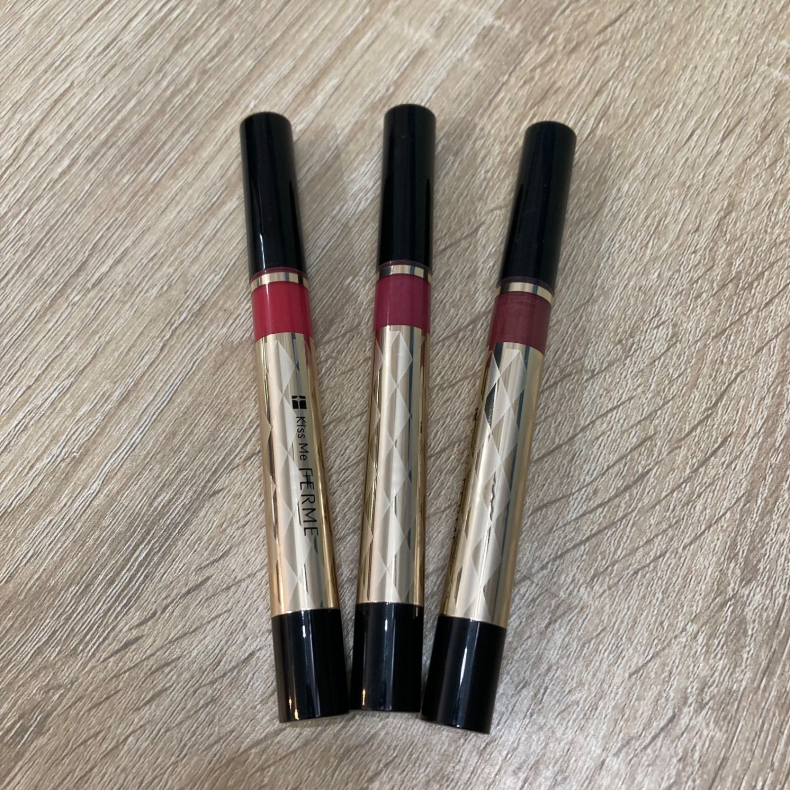 未使用品 キスミーフェルム 紅筆リキッドルージュ 3点セット 06 07 08  