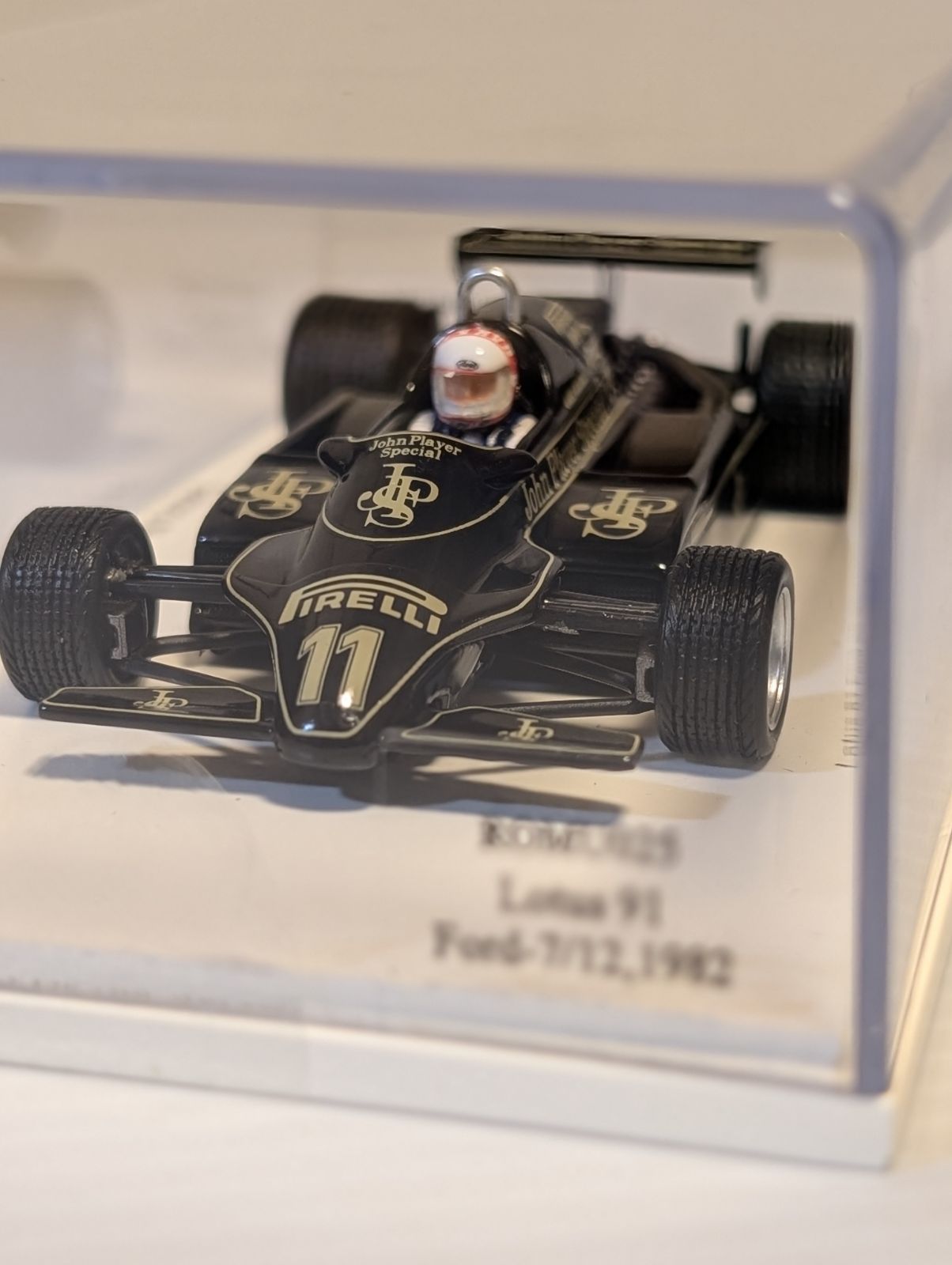 未開封 品 1|43 スパークロータス91 中嶋悟F1テスト モデルガレージロム特注品