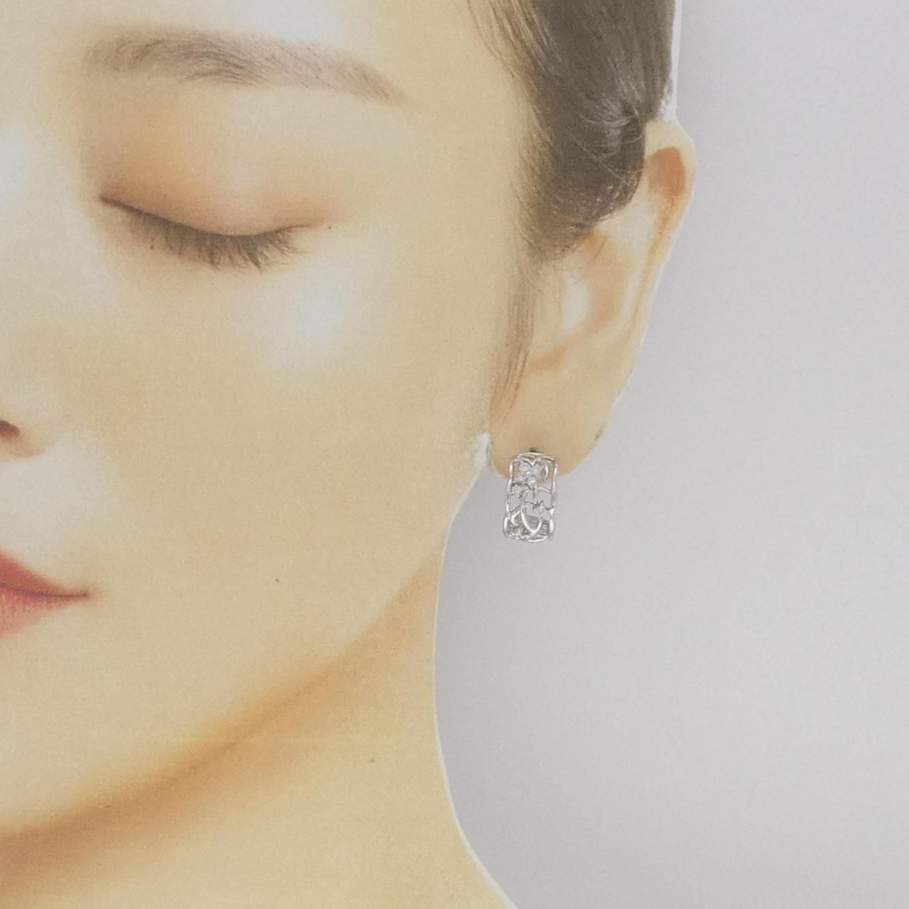 GINZA TANAKA プラチナダイヤモンド ピアス 田中貴金属 GINZATANAKA