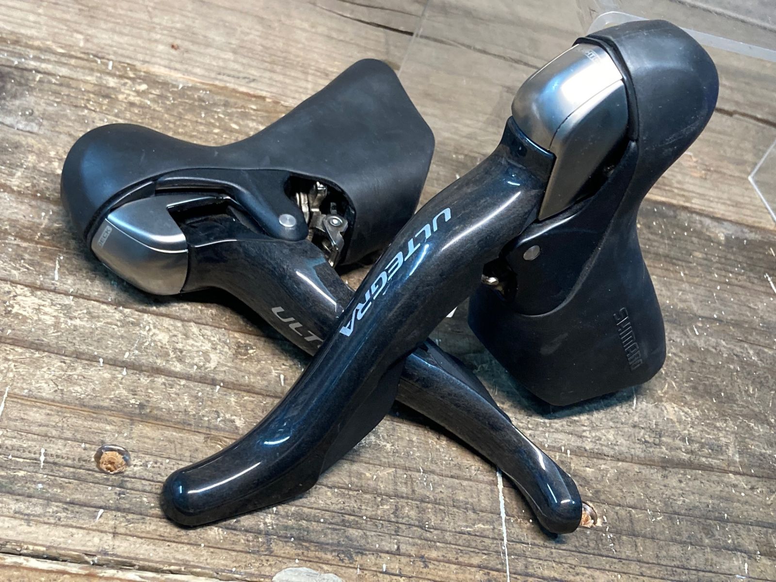 Shimano ULTEGRA ST 6700 STIレバー左右2×10速用 Shimano Ultegra ST-6700 STI Shifters - Components