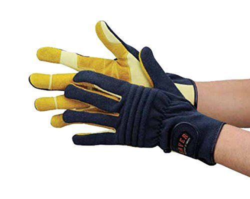 シモン 消防用手袋 セイバーKG70 ネイビー LL