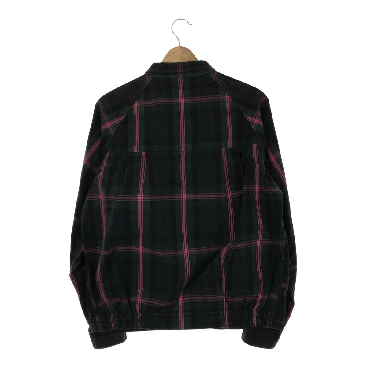 EVISU チェック柄 スイングトップ ジャケット ジップブルゾン 日本製 38