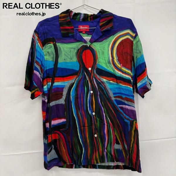 Supreme|シュプリーム 19SS Reaper Rayon S|S Shirt|リーパー レーヨンシャツ The Last Hours|L