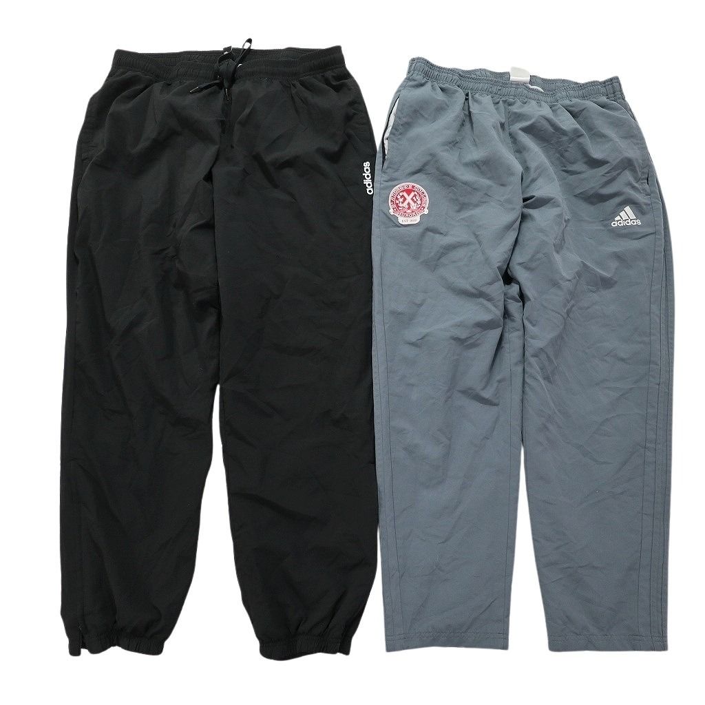 古着卸 アディダス adidas ウインドブレーカー パンツ 8枚セット メンズ XL 2XL トレーニングパンツ 古着 NC0902