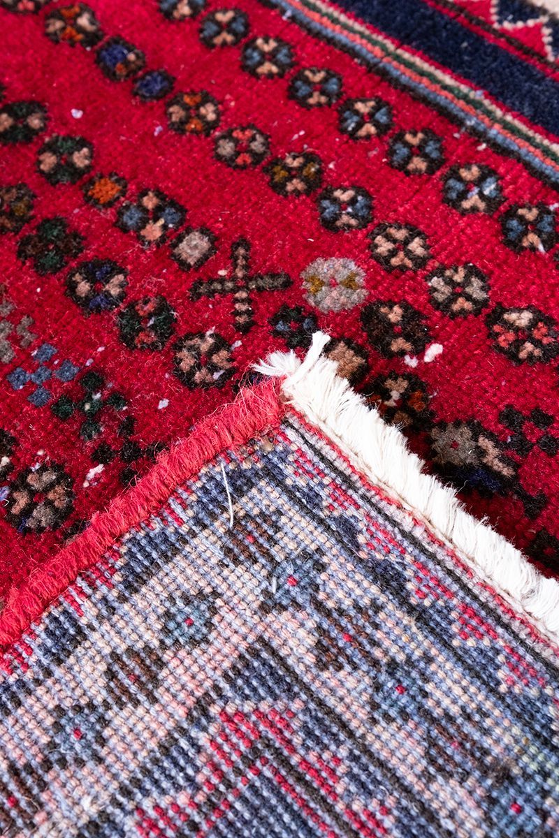 122 x 73cm 70-80s Persian TRIBAL RUG トライバルラグ アバデ ...