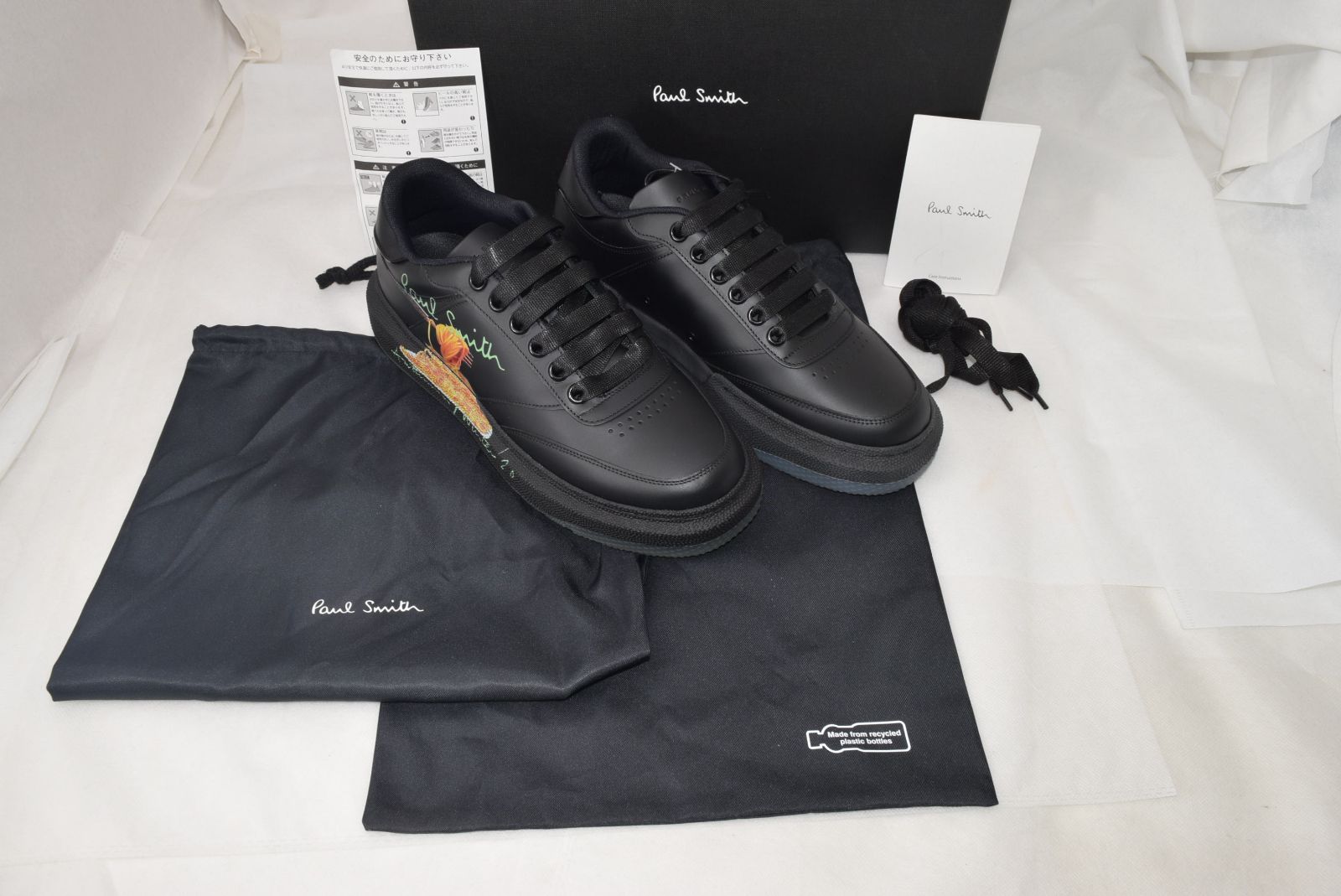 美品　Paul Smith　レザー　ラバーソール　厚底　脚長　イタリア製　26 2308038500BASS____190_01_mediu