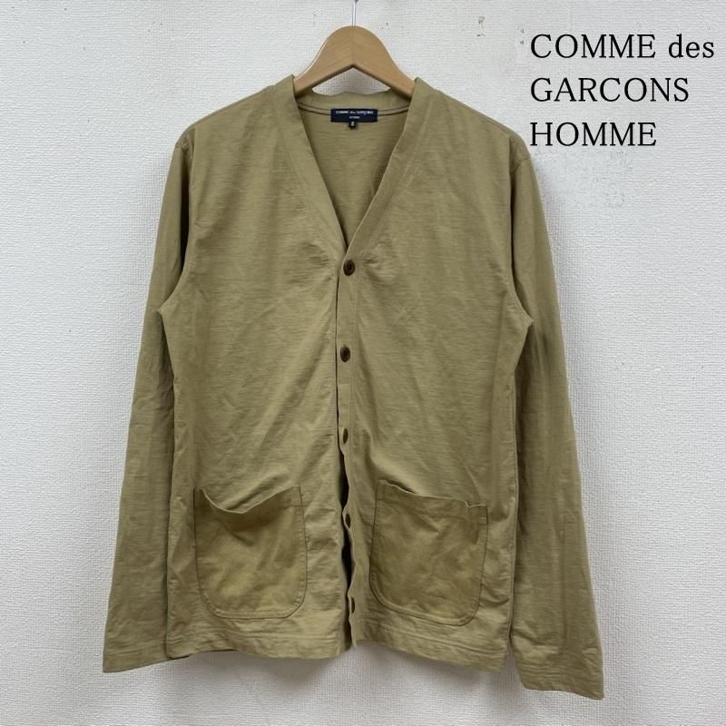 COMME des GARCONS HOMME コムデギャルソンオム カーディガン 長袖 コットン ナイロン カーディガン バックロゴ プリント HS-T026 AD2016