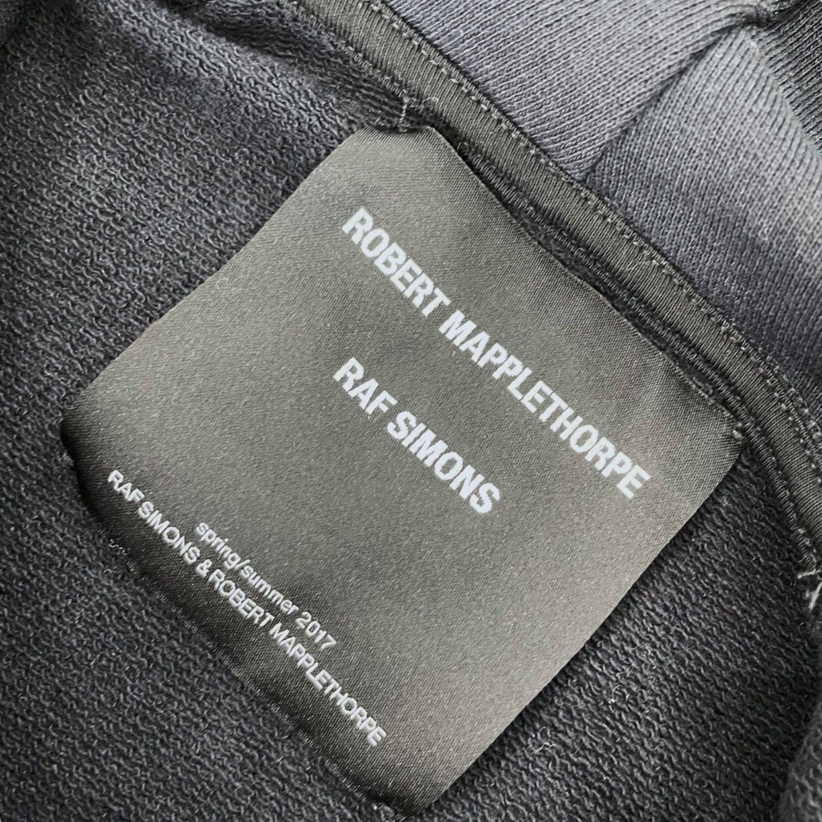 RAF SIMONS】17SS × ROBERT MAPPLETHORPE OVER SIZED HOODIE